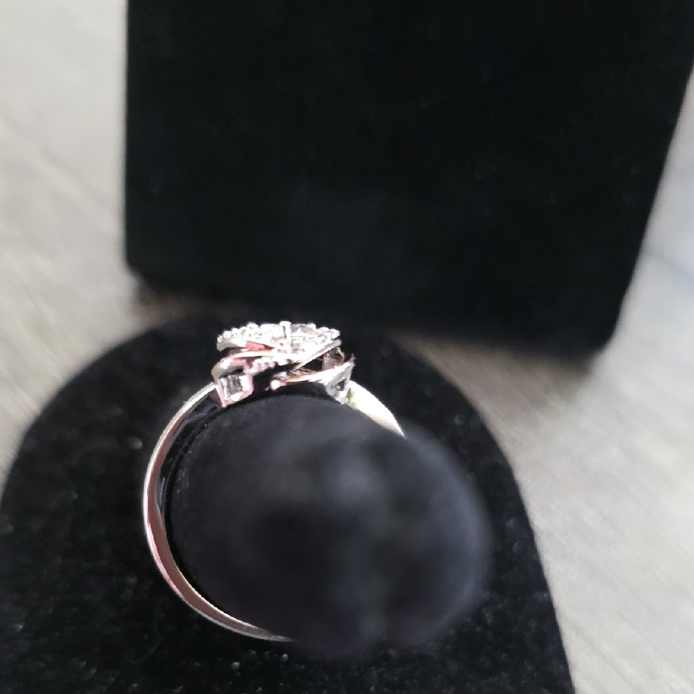 Rose Gold and Silver Earring Set - Picture 2 of 4